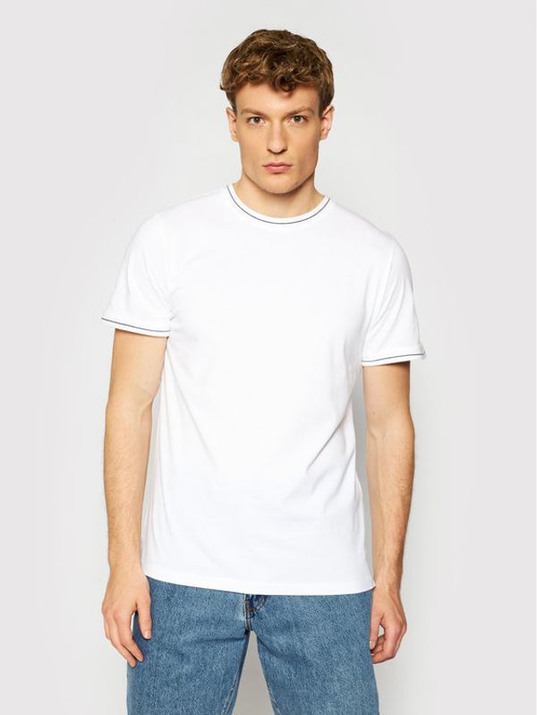 Jack&Jones PREMIUM Jack&Jones PREMIUM Тишърт Blalucas 12184760 Бял Regular Fit