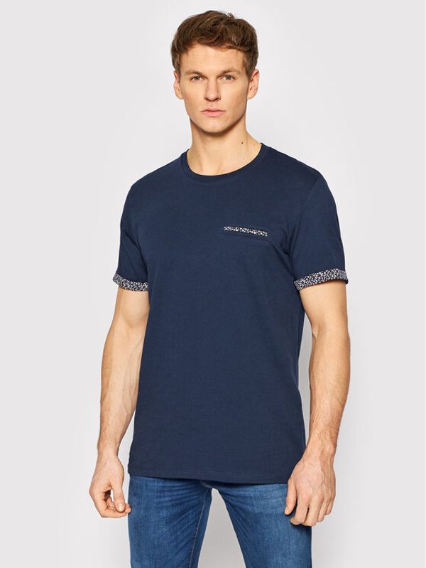 Jack&Jones PREMIUM Jack&Jones PREMIUM Тишърт Blalyon 12205365 Тъмносин Regular Fit