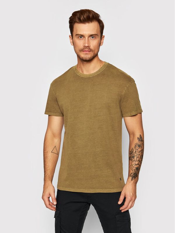 Jack&Jones PREMIUM Jack&Jones PREMIUM Тишърт Blarhett 12191022 Кафяв Relaxed Fit