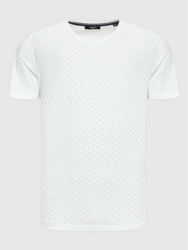 Jack&Jones PREMIUM Jack&Jones PREMIUM Тишърт Metz 12210123 Бял Regular Fit
