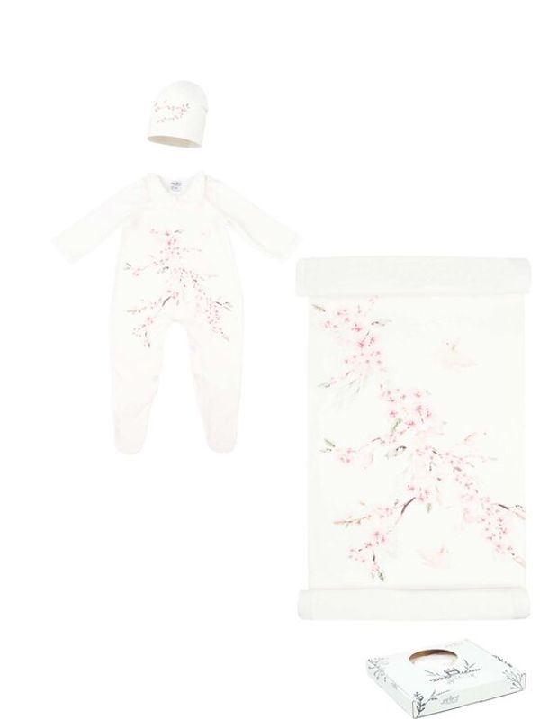 Jamiks Jamiks Бебешки гащеризон със стъпала JLF174 Бежов Regular Fit