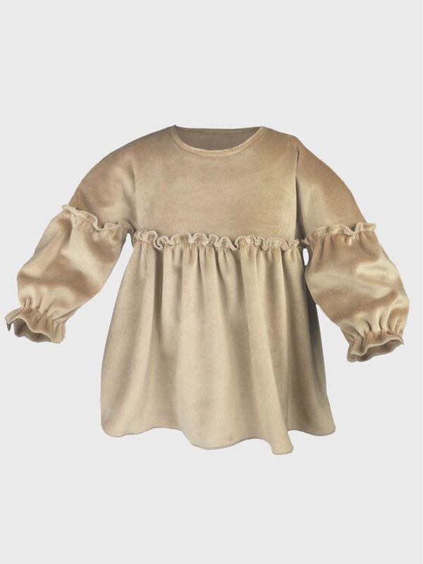 Jamiks Jamiks Ежедневна рокля Agnes JZF190 Бежов Regular Fit