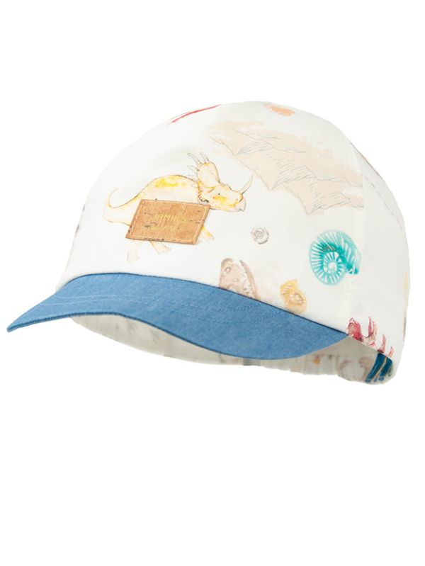 Jamiks Jamiks Шапка с козирка Klakier JLF075 Екрю