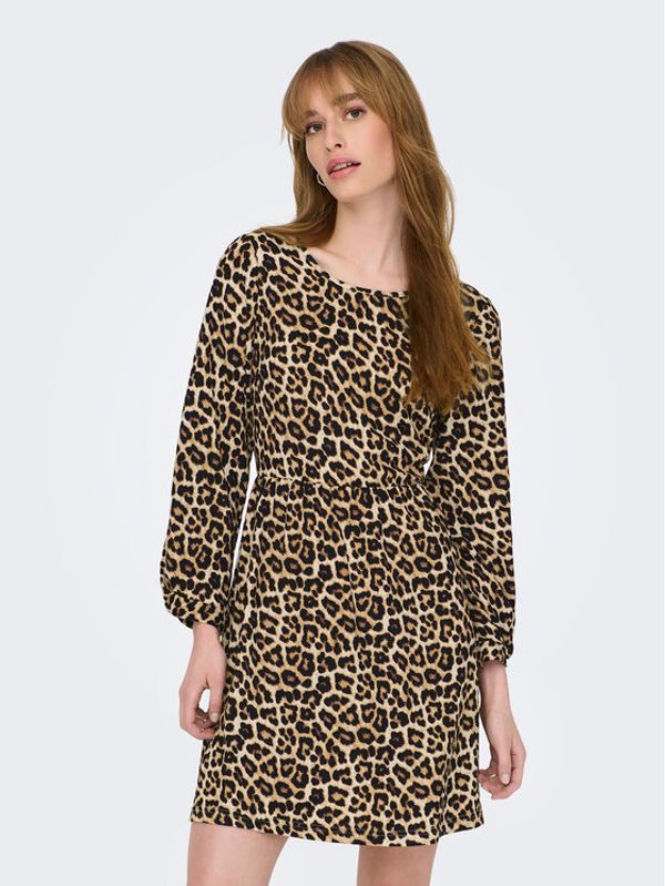 JDY JDY Ежедневна рокля 15300701 Бежов Regular Fit