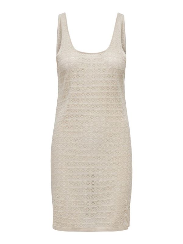 JDY JDY Плетена рокля 15291384 Сив Tight Fit