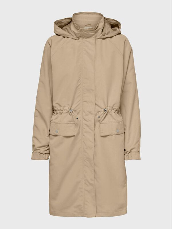 JDY JDY Преходно палто 15287038 Бял Regular Fit