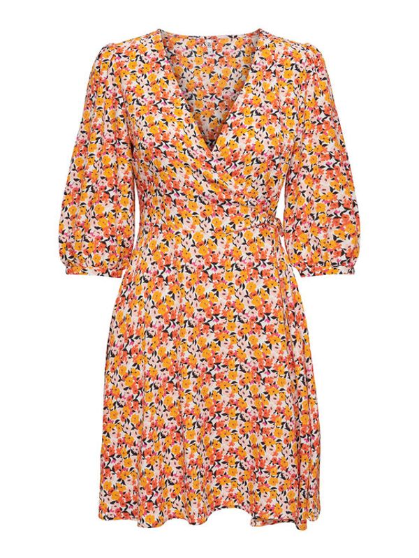 JDY JDY Рокля 15286403 Бял Regular Fit