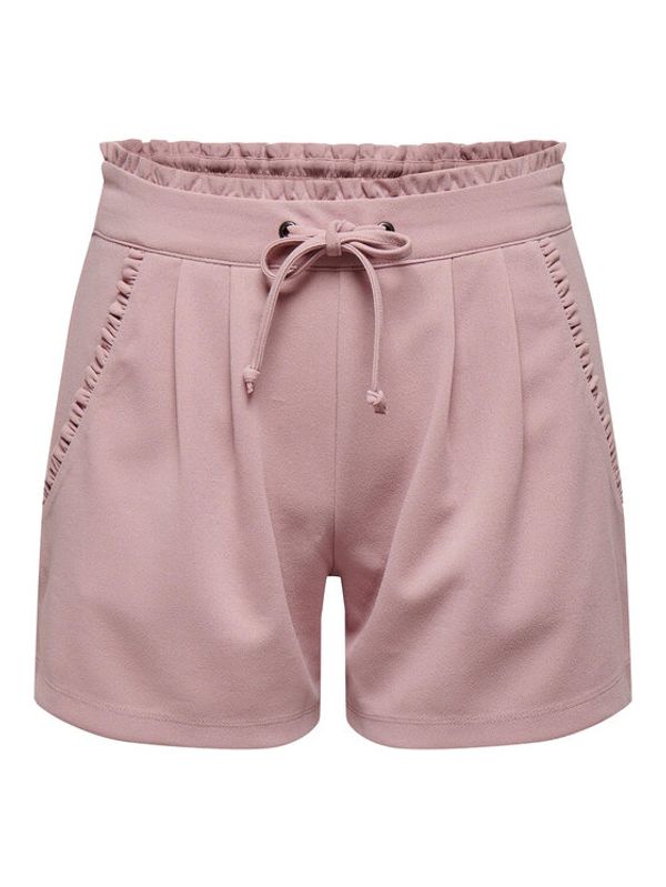 JDY JDY Шорти от плат 15200311 Виолетов Regular Fit