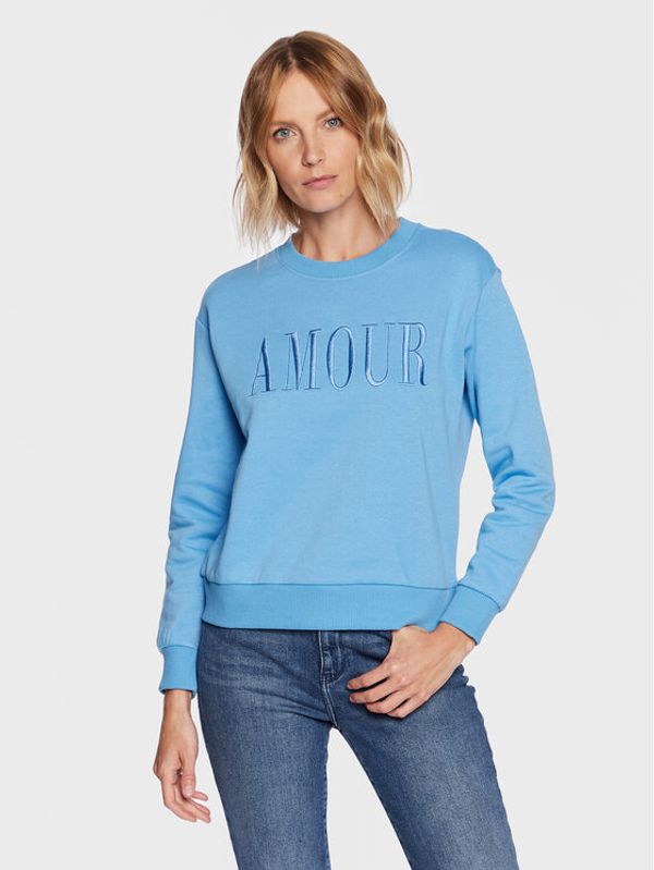 JDY JDY Суитшърт Paris 15221015 Син Regular Fit