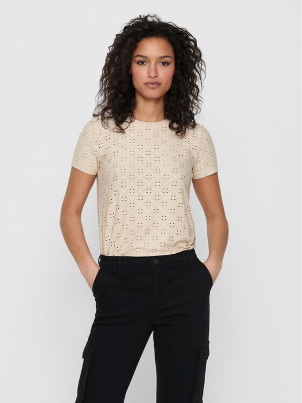 JDY JDY Тишърт 15158450 Сив Regular Fit