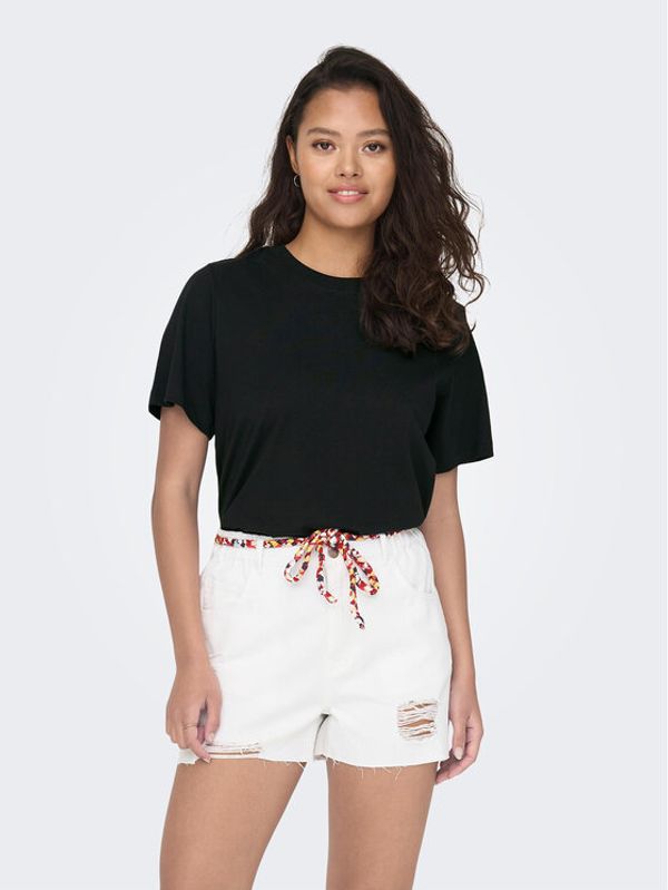 JDY JDY Тишърт 15292431 Черен Regular Fit