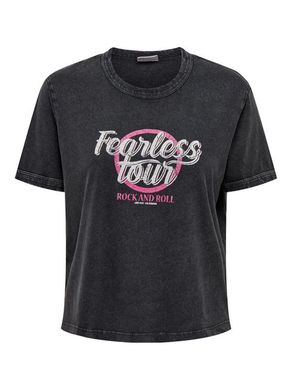 JDY JDY Тишърт 15295583 Черен Regular Fit