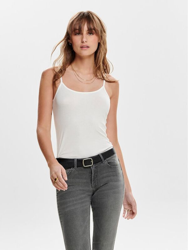 JDY JDY топ 15148401 Бял Regular Fit