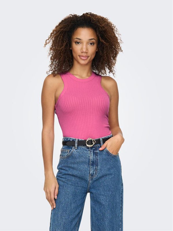 JDY JDY топ 15291932 Розов Slim Fit