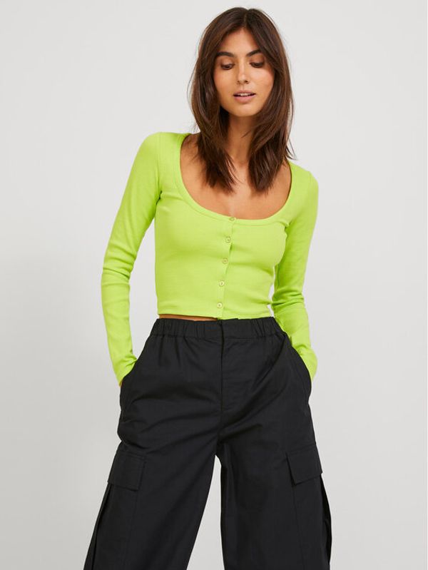 JJXX JJXX Блуза 12229628 Зелен Rib Fit