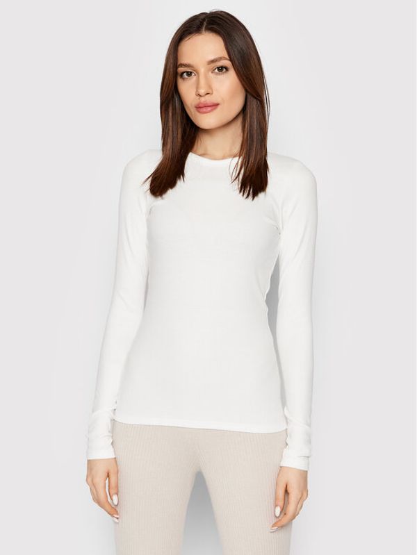 JJXX JJXX Блуза Freya 12200404 Бял Slim Fit