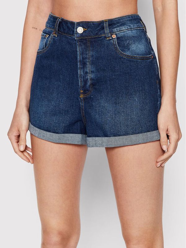 JJXX JJXX Дънкови шорти Hazel 12208916 Тъмносин Regular Fit