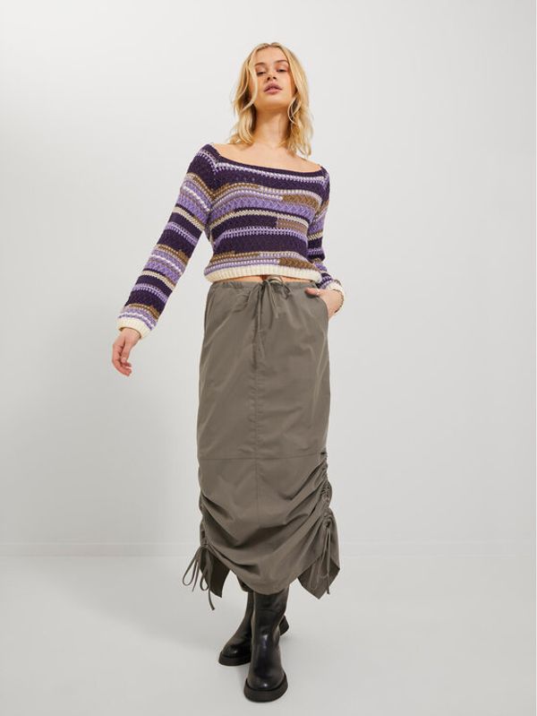 JJXX JJXX Миди пола 12241659 Кафяв Regular Fit