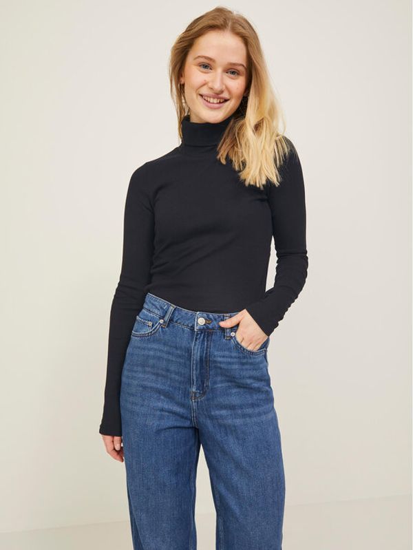 JJXX JJXX Поло 12214690 Черен Stretch Fit