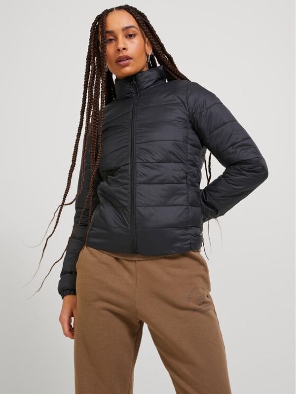 JJXX JJXX Пухено яке Nora 12224638 Черен Regular Fit