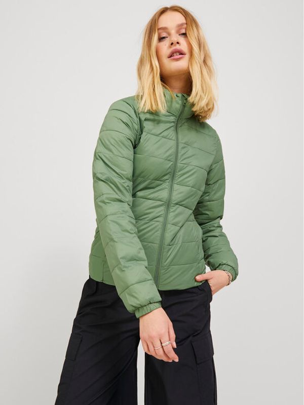 JJXX JJXX Пухено яке Nora 12224638 Зелен Regular Fit