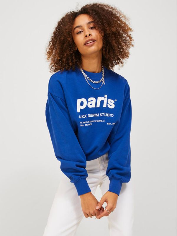 JJXX JJXX Суитшърт Beatrice 12200367 Син Loose Fit