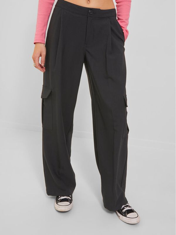 JJXX JJXX Текстилни панталони 12238354 Черен Regular Fit