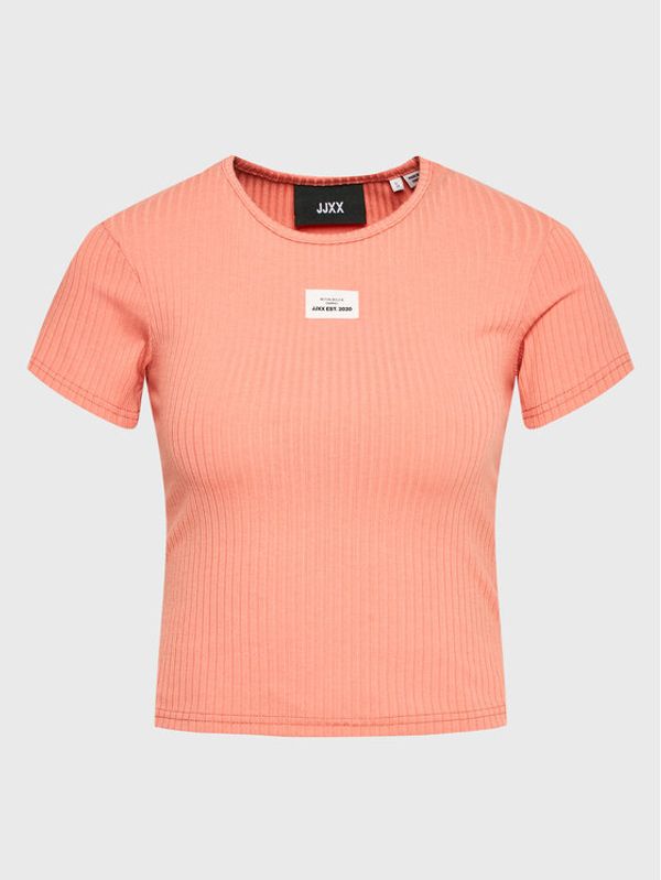 JJXX JJXX Тишърт 12225589 Розов Stretch Fit
