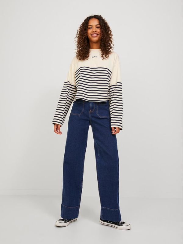 JJXX JJXX Тишърт 12227953 Бежов Loose Fit