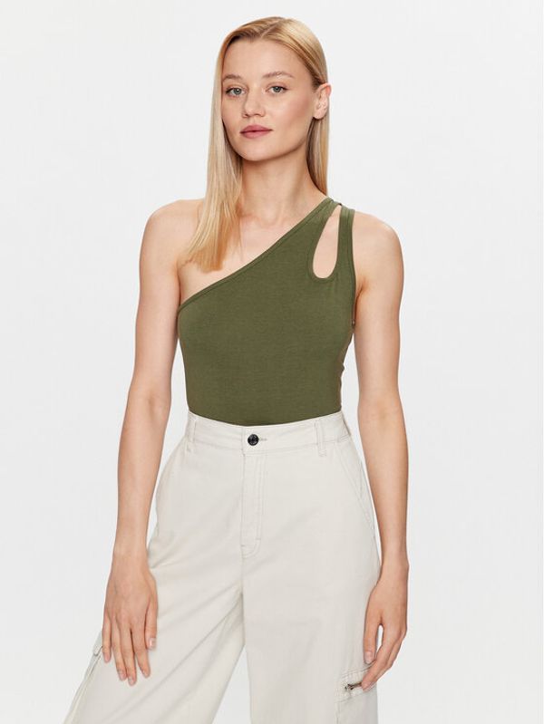 JJXX JJXX топ 12234651 Зелен Stretch Fit