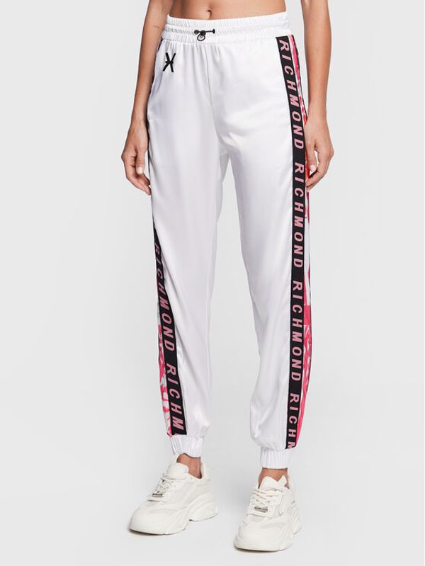 John Richmond John Richmond Долнище анцуг UWP23005PA Бял Modern Fit