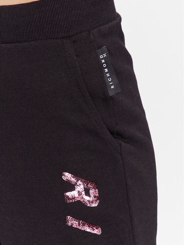 John Richmond John Richmond Долнище анцуг UWP23044PA Черен Classic Fit