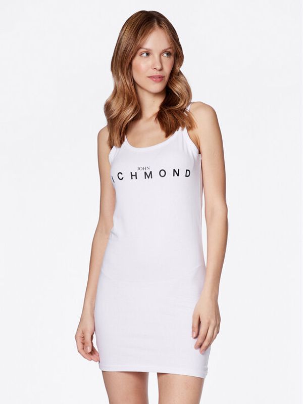 John Richmond John Richmond Ежедневна рокля UWP23155VE Бял Modern Fit