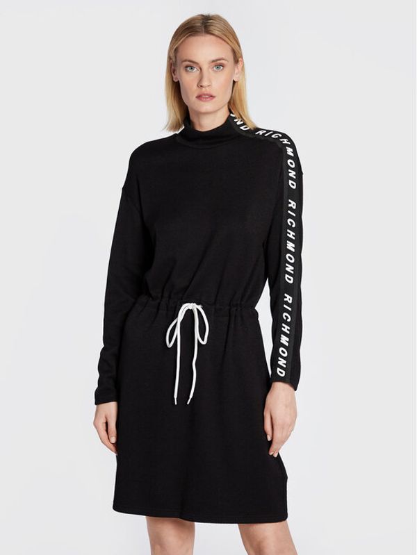 John Richmond John Richmond Плетена рокля UWA22087VE Черен Regular Fit