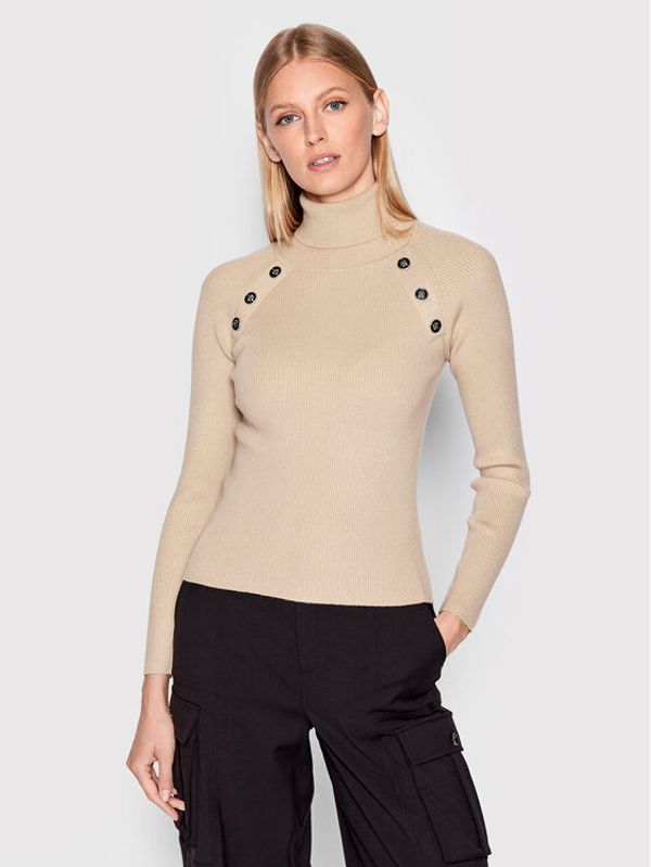 John Richmond John Richmond Поло Dibrin RWA22332MA Бежов Slim Fit