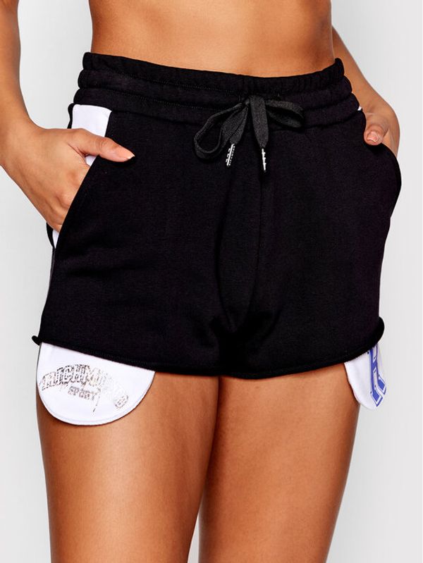 John Richmond John Richmond Спортни шорти UWP22068SH Черен Regular Fit