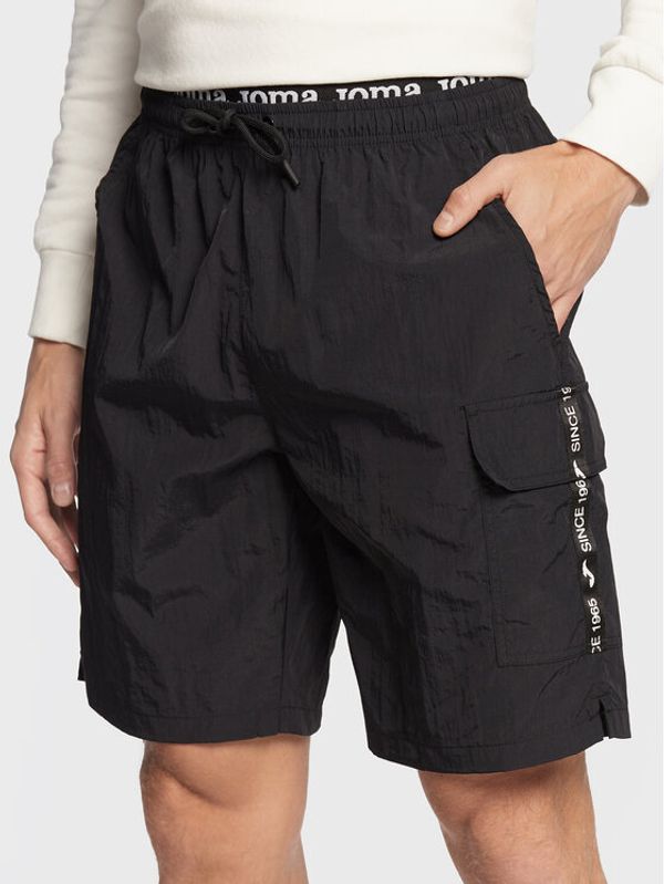 Joma Joma Спортни шорти California 800100.100 Черен Regular Fit