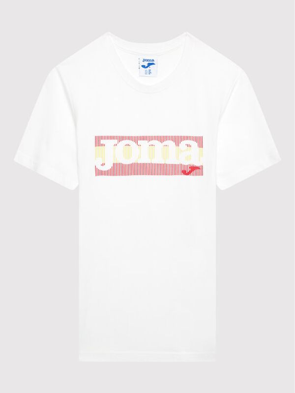 Joma Joma Тишърт Gamma 101739AW200D Бял Regular Fit