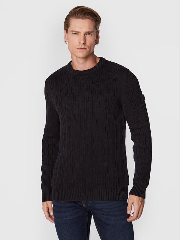 JOOP! Jeans JOOP! Jeans Пуловер 15 Jj224k032 30032534 Черен Regular Fit