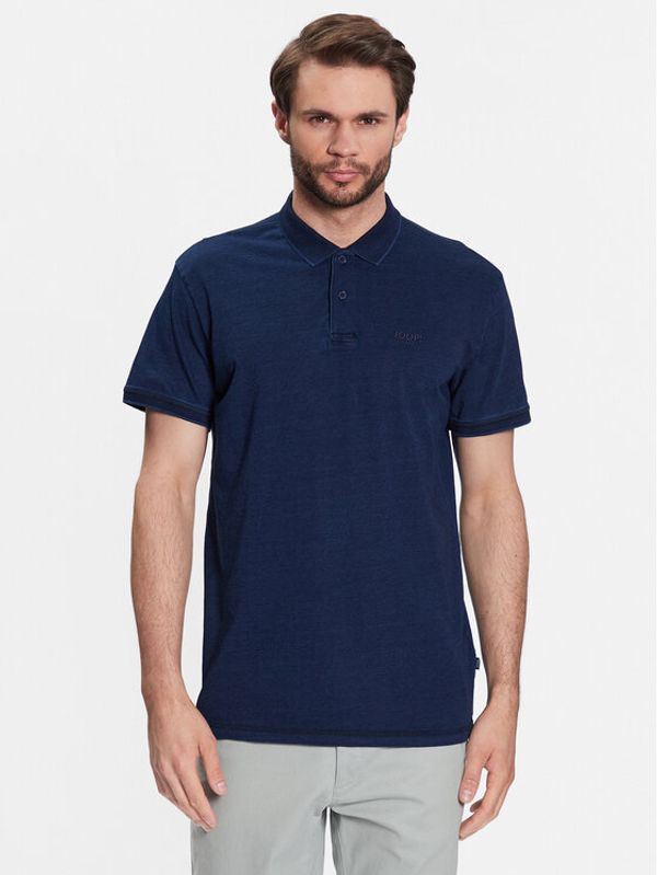 JOOP! Jeans JOOP! Jeans Тениска с яка и копчета 30036056 Син Modern Fit