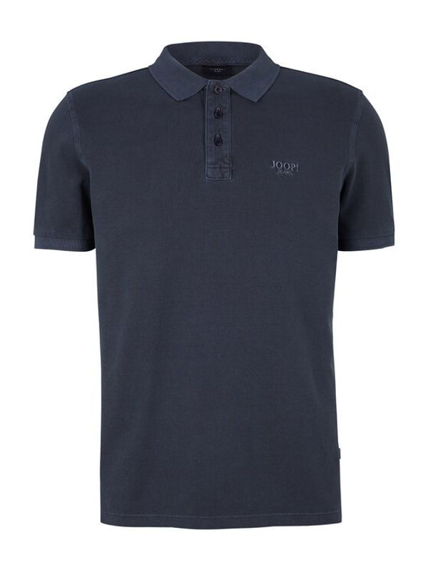 JOOP! Jeans JOOP! Jeans Тениска с яка и копчета 30037520 Син Modern Fit