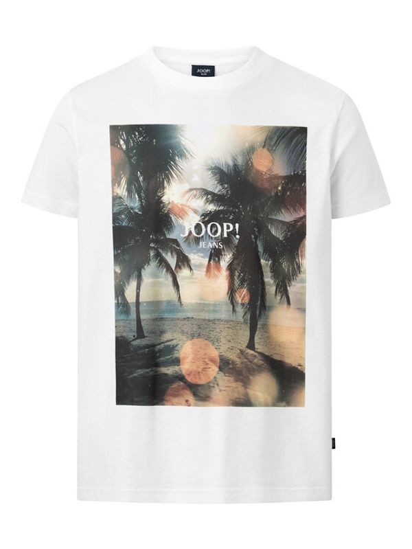 JOOP! Jeans JOOP! Jeans Тишърт 30036074 Бял Modern Fit