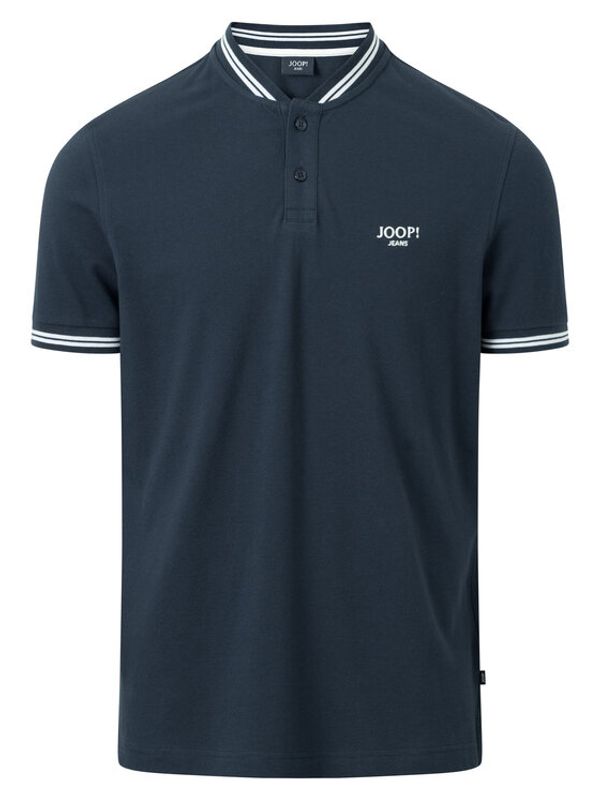 JOOP! JOOP! Jeans Тениска с яка и копчета 30036033 Син Modern Fit