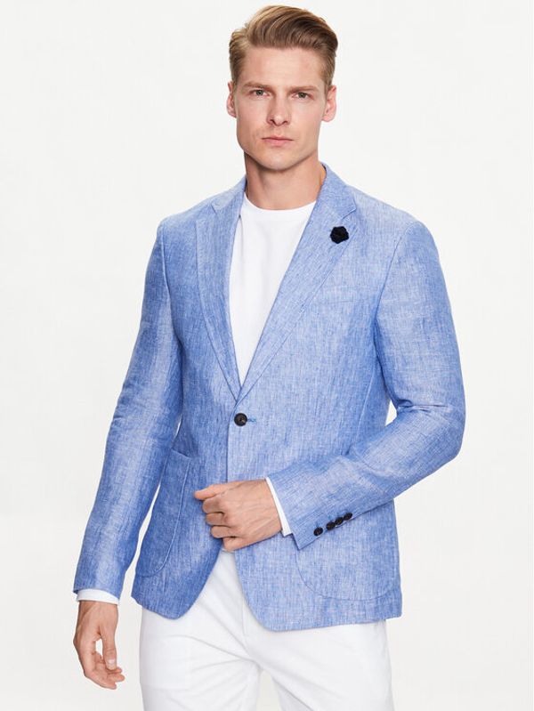 JOOP! JOOP! Преходно яке 30036973 Син Slim Fit