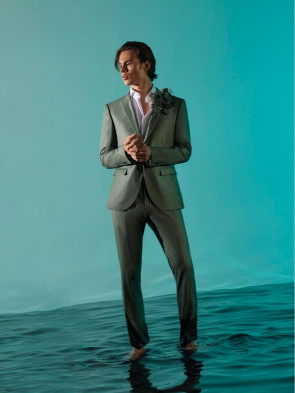 JOOP! JOOP! Риза 30034392 Бял Slim Fit