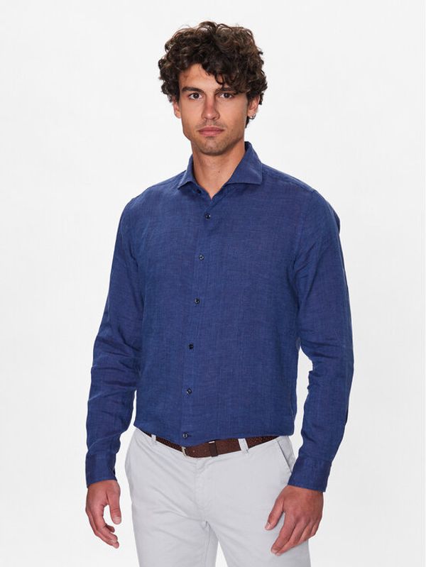 JOOP! JOOP! Риза 30036138 Син Slim Fit
