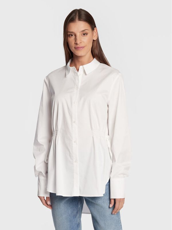 JOOP! JOOP! Риза 58 JW223B133 30032794 Бял Loose Fit