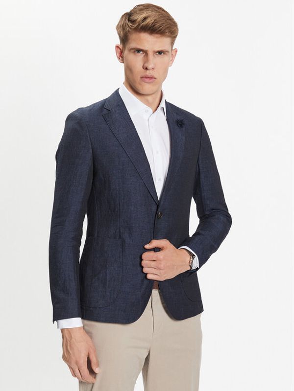 JOOP! JOOP! Сако 30036973 Тъмносин Slim Fit