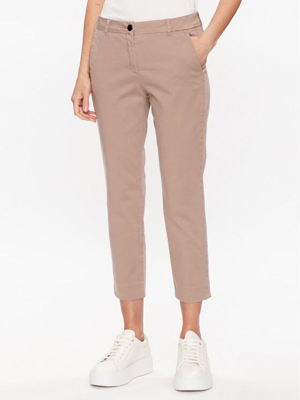 JOOP! JOOP! Текстилни панталони 30035665 Бежов Slim Fit