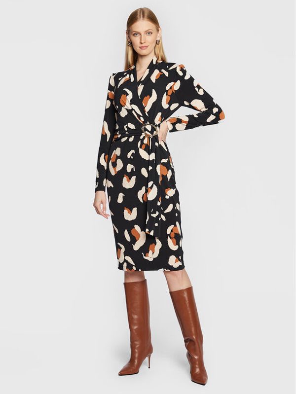 Joseph Ribkoff Joseph Ribkoff Ежедневна рокля 223036 Черен Slim Fit